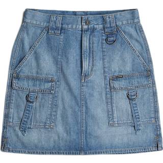 Viktoria Utility Mini Skirt - Light blue - Women