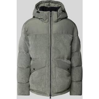 BOSS Odope Puffer Jacket Open Grey