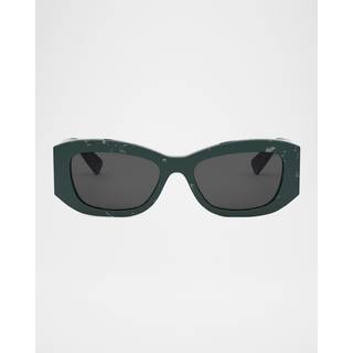 Bvlgari BV40037I 98A 54 Solbriller Kvinder Grøn - Dark Green - 54mm