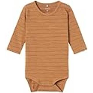 NAME IT Langærmet Body Okkel Almond