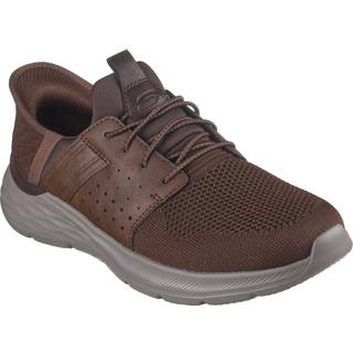 Skechers Slip-ins Relaxed Fit Garner Newick Sneaker Brun 210803 - 46