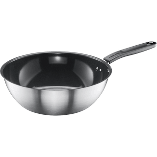 Fiskars Functional Form Wokpande 28 Cm - Wokpander Rustfrit Stål - 1072313