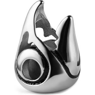 Rustfri Stål Viking Ravn Skæg Ring