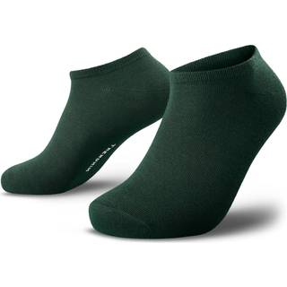 FreeFeel | Olivengrønne Bambus Ankelstrømper