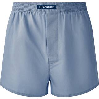 AirFeel | Lyseblå Bomulds Boxershorts med Løs Pasform