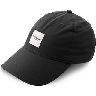 Sort Nylon Blød Cap