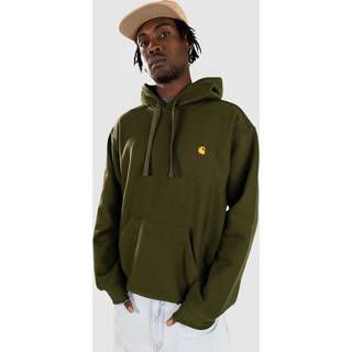 Carhartt WIP American Script Hættetrøje - XS - tarragon