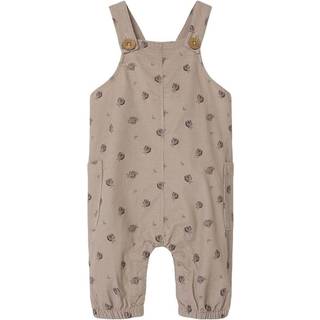 Lil Atelier Gray Morn Blomstret Overall