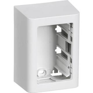 LK FUGA Softline underlag 1½ modul 49 mm dyb, hvid
