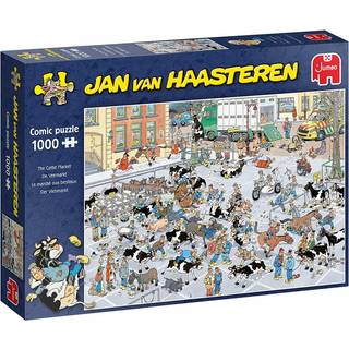 Jan van Haasteren: Kvægmarkedet - 1000 brikker