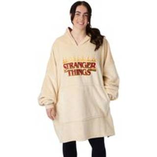 Vanilla Underground Vanilla Underground Cream Stranger Things Adult Blanket Hoodie