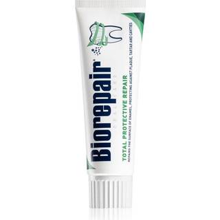 Biorepair: """" Total beskyttelsesreparation """" Tandpasta med mikrorepair Ny formel - 2,5 væske ounce (75 ml) rør (pakke med 2) [italiensk import]
