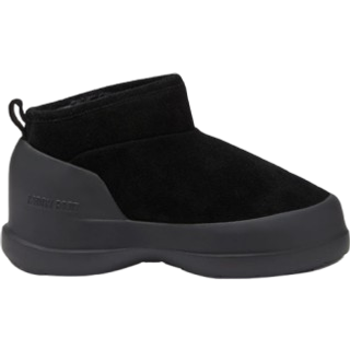 MOON BOOT LUNA LOW BLACK ANKLE BOOT