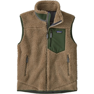 Patagonia Classic Retro-X Vest Fleecevest Herrer størrelse M farve brun