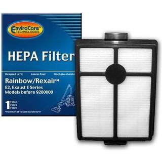 Envirocare -udskiftning HEPA -filter designet til at passe til regnbue støvsuger e -serie