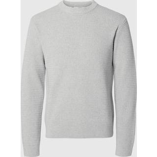 SLHTHEO LS KNIT STRUCTURE CREW NECK