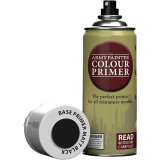 Matt Black - Primer - Spray Paint - The Army Painter