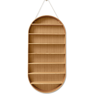 Ferm Living, Oval Dorm Reol - Oiled Oak