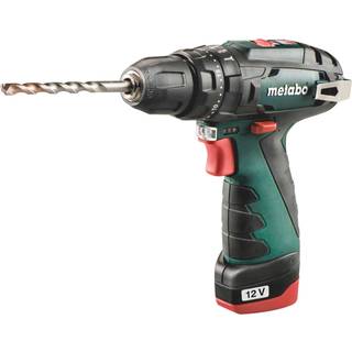 Trådløs slagdriver Metabo PowerMaxx SB Basic (600385500) sæt, 10,8 V, 2 x 2 Ah, oplader + kuffert