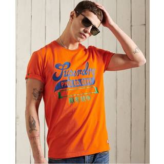 Superdry Let Collegiate T-shirt med grafik