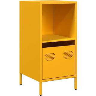 skab 35x39x73,5 cm koldvalset stål sennepsgul