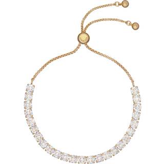 Ted Baker Gold Icon Crystal Bracelet - Adjustable