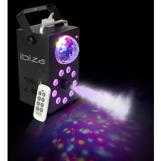 Ibiza Røgmaskine m. RGB og Astro Effekt (700W)