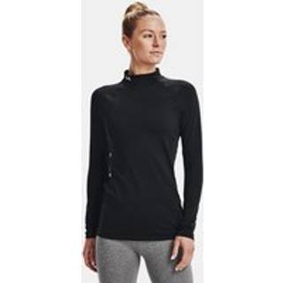 ColdGear® Women's Mock Neck Long Sleeve Black / White XXL