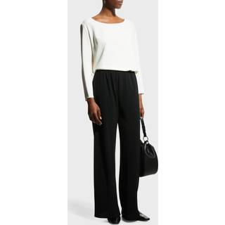 The Row Gala double-cady wide-leg pants - black - L
