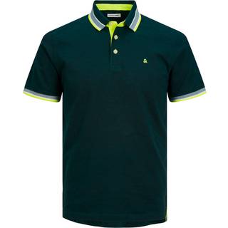 Plus Size Ensfarvet Polo