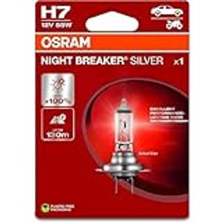 OSRAM Night Breaker Silver - H7 Halogen forlygte lampe - 1 -pakke