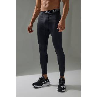 Mens Black Man Active Base Layer Legging