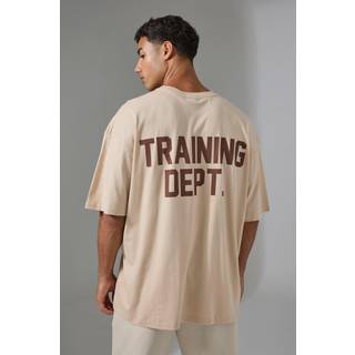 Mens Sand Training Dept Oversized T-shirt