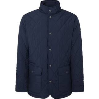 HACKETT Herren Steppjacke blau unifarben