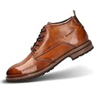 bugatti Herren Desert Boots braun, cognac Glattleder