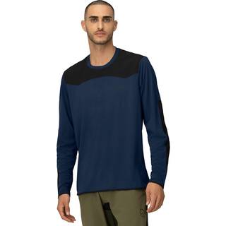 Norrøna Skibotn Equaliser Tech Long Sleeve Cykeljersey Herrer størrelse M farve blå
