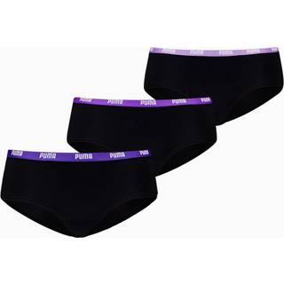 Puma 3-pak Iconic Hipster - Lilac/Black - X-Small