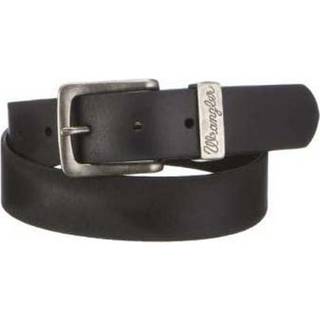 WRANGLER BÆLTE SORT STR. 85-115 CM 115 cm (Til midterste hul)