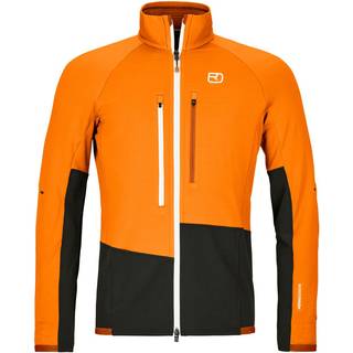 Ortovox Fleece Rib Jacket Fleecejakke Herrer størrelse XXL farve orange