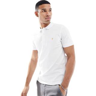 Farah Vintage Blanes Polo T Shirt White