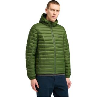 Timberland Durable Water Repellent Hooded Jacket Syntetisk jakke Herrer størrelse L farve olivengrøn