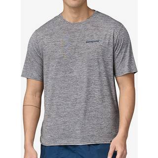 Patagonia Cap Cool Daily Graphic Shirt Waters Funktionsshirt Herrer størrelse XXL farve grå