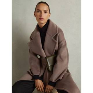 Reiss Reiss Bridget Wool-Blend Blindseam Coat