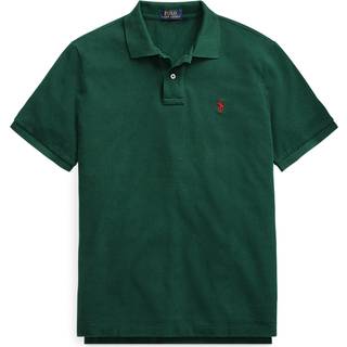 Polo Ralph Laurentil mænd. 710795080018 Slim fit pique polo shirt grøn (S), Casual, Bomuld, Korte ærmer