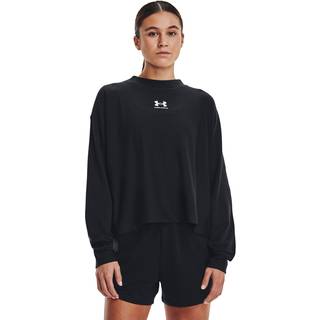 Sweatshirt Under Armour UA Rival Terry Oversized Crw-BLK 1376995-001 Størrelse M