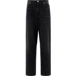Wide Cut Jeans in Black - 34