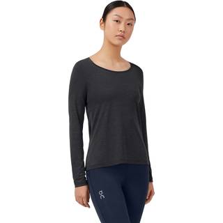 ON Performance Langærmet T-shirt M - Dame | Åndbar & Varmeregulerende Løbe T-shirt