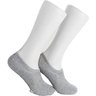 Tommy Hilfiger 2-pak Men Footie Invisible Sock - Grey - Str 39/42