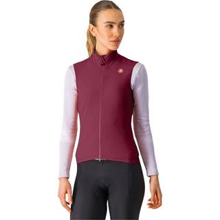 Castelli Espresso cykelvest deep bordeaux dame - Størrelse Large