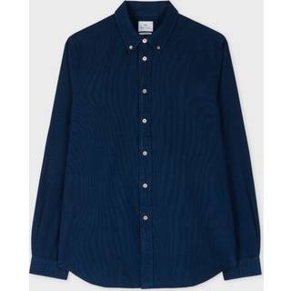 Paul Smith Corduroy Tailored Shirt Navy